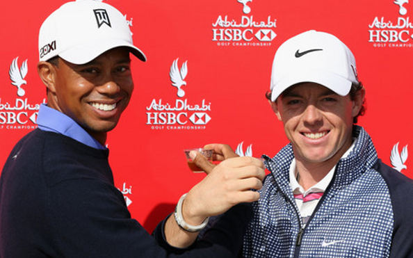 Tiger Woods and Rory McIlroy revving up for the 2018 US Masters