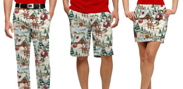 Get into the festive spirit with Loudmouth Golf