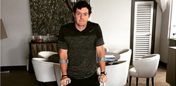 Rory McIlroy in doubt for 2015 British Open after ankle injury playing soccer