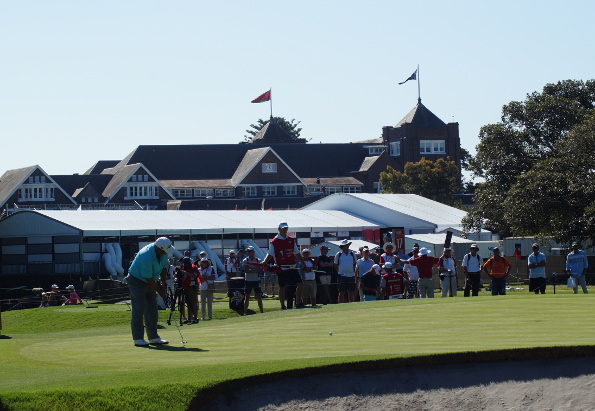 Two veterans of the golfing world, 50 year old Peter O'Malley and the soon to be renovated Royal Sydney clubhouse