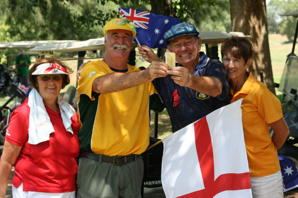 Veteran golfers stage Aussie “Ryder Cup”