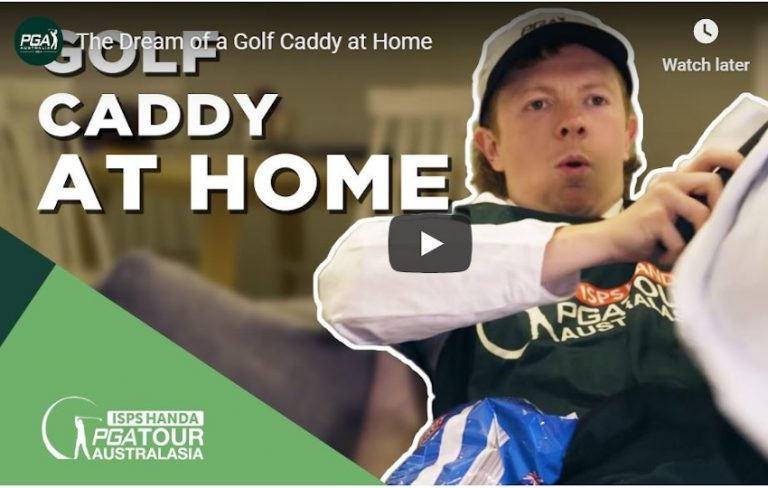 The Dream of a Golf Caddy at Home