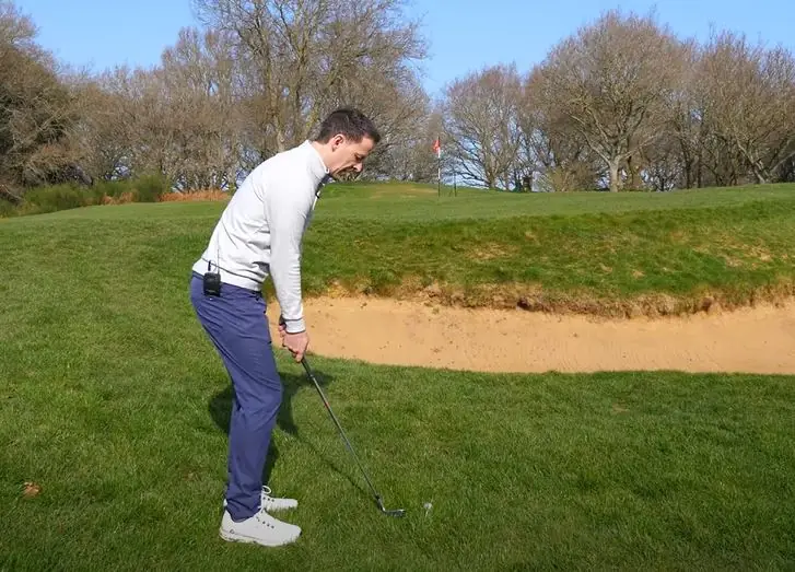 Some super simple advice on not duffing your chip shots: Golf Instruction Video