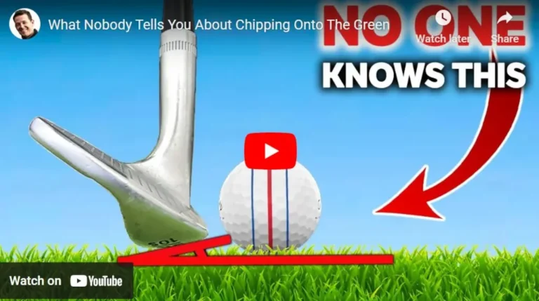 ‘Massive’ but simple chipping advice