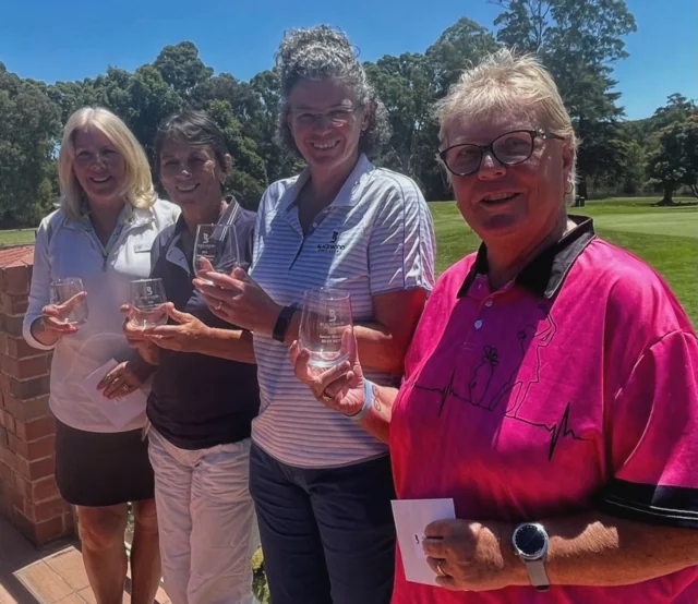 Wendy Northey, Sally Graham, Gale Macpherson, Carol Warne