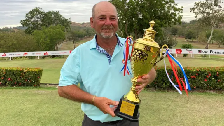 Burns overcomes final round drama to win Port Moresby Legends Classic