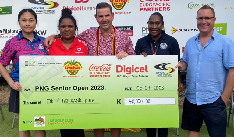 Taylor completes ‘dream’ win at PNG Senior Open