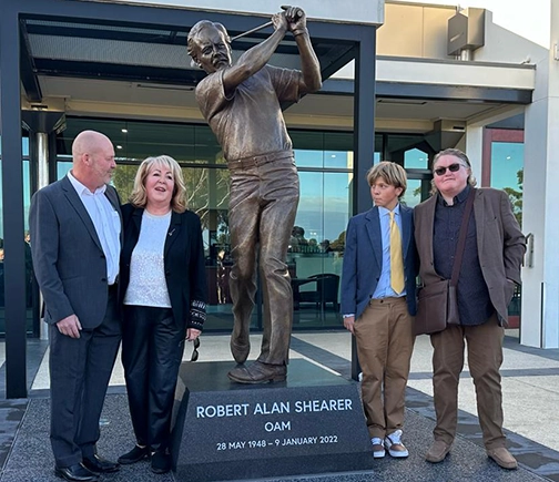 Bob Shearer honoured at Southern Golf Club