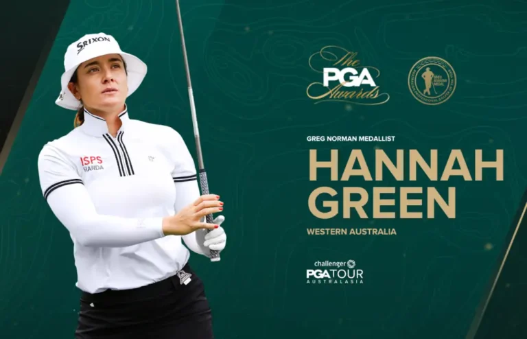 Hannah Green wins second top Aussie PGA Award, Stolz Legends Player of the Year